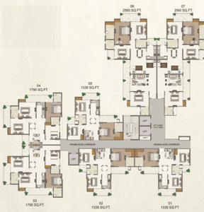Project Image of 1335.0 - 5154.0 Sq.ft 3 BHK Apartment for buy in Migsun Atharva 