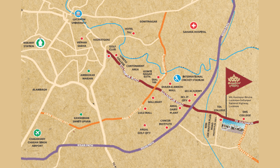 Sapphire Royale Location Plan 2