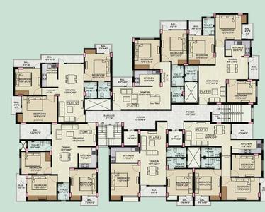Project Image of 1170.0 - 1560.0 Sq.ft 2 BHK Apartment for buy in Pravujagdish The Prestige