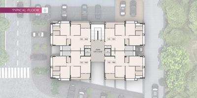 Project Image of 1105 Sq.ft 3 BHK Apartment / Flat for sale in Zundal for Rs. 6496000