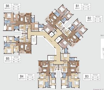 Project Image of 1543.0 - 2025.0 Sq.ft 2.5 BHK Apartment for buy in Akshaya Tango Phase 2