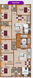 Project Image of 562.0 - 1400.0 Sq.ft 1 BHK Apartment for buy in JKM Radiance