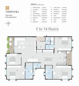 Project Image of 873.92 - 1591.55 Sq.ft 3 BHK Apartment for buy in Propritorship Pavilion Heights II