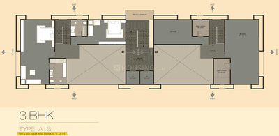 Project Image of 2125.0 - 2580.0 Sq.ft 4 BHK Apartment for buy in Oriana Residency