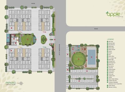 Project Image of 605.0 - 622.0 Sq.ft 2 BHK Apartment for buy in Vraj Apple Elegance