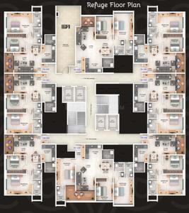 Project Image of 824.0 - 1197.0 Sq.ft 2 BHK Apartment for buy in Yashoda Trident World