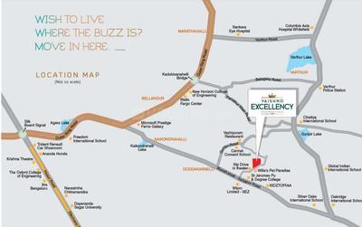 Project Image of 1105.0 - 1580.0 Sq.ft 2 BHK Apartment for buy in Vaishno Excellency