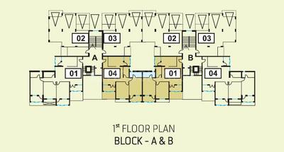 Project Image of 1012.0 - 1378.0 Sq.ft 2 BHK Apartment for buy in Raj Mudra