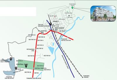 Project Image of 385.0 - 413.0 Sq.ft 1 BHK Apartment for buy in H B Neem Vatika