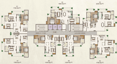 Project Image of 1335.0 - 5154.0 Sq.ft 3 BHK Apartment for buy in Migsun Atharva 