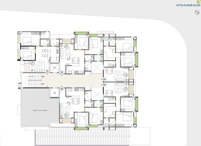 Project Image of 612.47 - 1395.0 Sq.ft 2 BHK Apartment for buy in Sun Suryansh Serenity