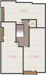 Project Image of 855.0 - 1413.0 Sq.ft 2 BHK Apartment for buy in Asset ATH Bright