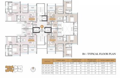 Project Image of 754.01 - 1149.59 Sq.ft 2 BHK Apartment for buy in Mihir Amara Phase 1