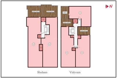 Project Image of 909.0 - 1689.0 Sq.ft 2 BHK Apartment for buy in DAC Shubam And Vishvam