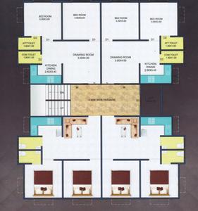 Project Image of 0.0 - 900.0 Sq.ft 2 BHK Apartment for buy in Rudra Residency