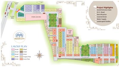 Project Image of 333.04 - 2404.98 Sq.ft Residential Plot Plot for buy in Moon city