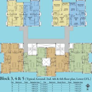 Project Image of 1397 Sq.ft 3 BHK Apartment / Flat for sale in Garia, Sonarpur for Rs. 12000000