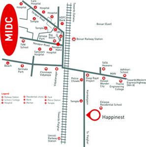 Project Image of 327.55 - 473.83 Sq.ft 1 BHK Apartment for buy in Mahindra Happinest Palghar 2 Phase 2