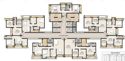 Project Image of 301.0 - 675.0 Sq.ft 1 BHK Apartment for buy in JVM Corner Stone