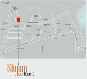 Project Image of 628.83 - 663.49 Sq.ft 2 BHK Apartment for buy in Shyam Shyam Parijat 3
