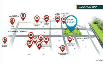Project Image of 2260.0 - 6940.0 Sq.ft 3 BHK Apartment for buy in Wave Estate Group Housing 2 Phase 2