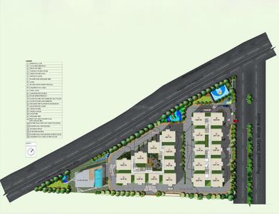 Project Image of 1325 Sq.ft 2 BHK Apartment / Flat for sale in Osman Nagar for Rs. 11000000