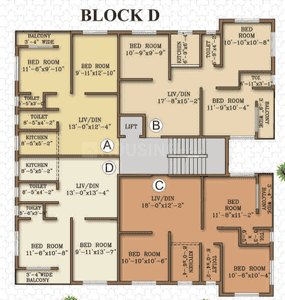 Project Image of 616.0 - 1226.0 Sq.ft 2 BHK Apartment for buy in Jai Hanuman Riverside