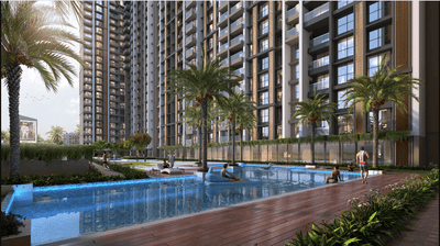 Project Image of 696.75 - 1315.79 Sq.ft 2 BHK Apartment for buy in Raymond The Address By GS Tower 3