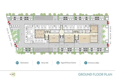 Project Image of 506.0 - 1008.0 Sq.ft 1 BHK Apartment for buy in Samanvay The Amelias