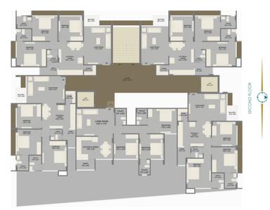 Project Image of 781.46 - 785.77 Sq.ft 3 BHK Apartment for buy in Supan Serene 2