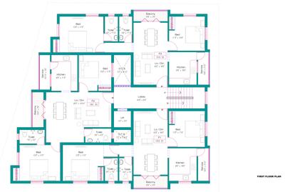 Project Image of 1016.0 - 1350.0 Sq.ft 2 BHK Apartment for buy in MC Tanishka Residency
