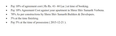 Project Image of 550.0 - 606.0 Sq.ft 1 BHK Apartment for buy in Swami Samarth Shree Shiv Samarth Verbena