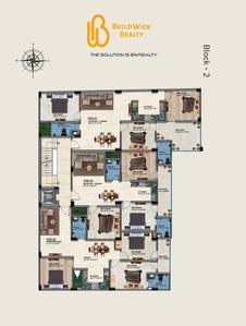 Project Image of 0.0 - 1250.0 Sq.ft 3 BHK Apartment for buy in Rudraa Aroma