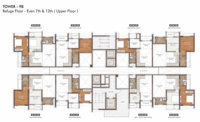 Project Image of 596.54 - 1488.86 Sq.ft 1 BHK Apartment for buy in Gera Island Of Joy Project B