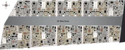 Project Image of 815.0 - 1320.0 Sq.ft 2 BHK Apartment for buy in Saradeuz Acropolis