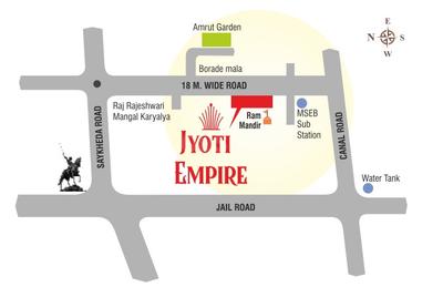 Jyoti Empire Location Plan 1