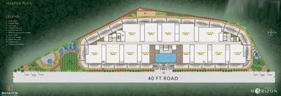 Project Image of 1945.0 - 2400.0 Sq.ft 3 BHK Apartment for buy in Bharathi Horizon