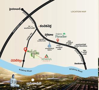 Project Image of 1647.0 - 1800.0 Sq.ft Residential Plot Plot for buy in Chaturbhuja Aparna Legacy