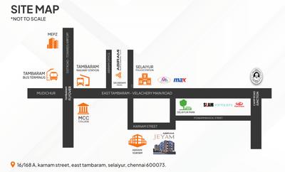 Project Image of 854.0 - 1160.0 Sq.ft 2 BHK Apartment for buy in Abiraami Jeyam
