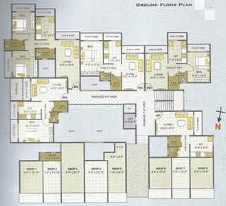 Project Image of 665.0 - 1030.0 Sq.ft 1 BHK Apartment for buy in Divya Residency