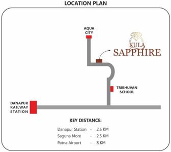 Project Image of 1281.0 - 1834.0 Sq.ft 3 BHK Apartment for buy in Kula Sapphire