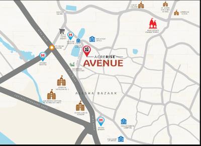 Project Image of 1015.0 - 1260.0 Sq.ft 2 BHK Apartment for buy in Acrerise Avenue