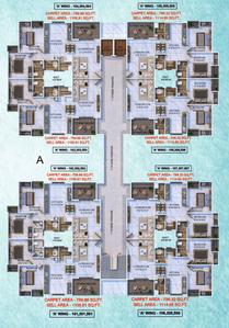 Project Image of 1105.81 - 1143.77 Sq.ft 2 BHK Apartment for buy in New Pawanputra Shree Gajanan Residency