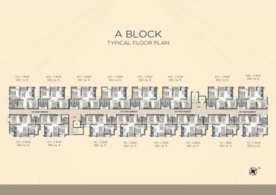 Project Image of 504.0 - 600.0 Sq.ft 2 BHK Apartment for buy in Arboretum Gemini Aster