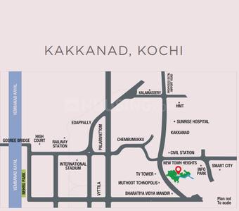 Project Image of 1701 Sq.ft 3 BHK Apartment / Flat for sale in Kakkanad for Rs. 10600000