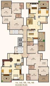Project Image of 1110.0 - 1436.0 Sq.ft 2 BHK Apartment for buy in Umiya Nakshatra