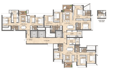 Project Image of 877.0 - 1960.0 Sq.ft 3 BHK Apartment for buy in Lodha Bellevue