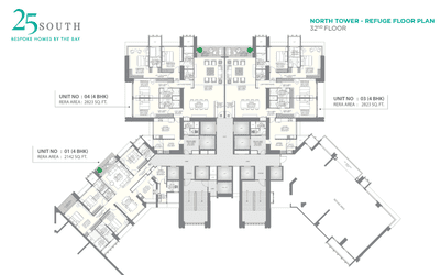 Project Image of 1464.22 - 7250.0 Sq.ft 3 BHK Apartment for buy in 25 South