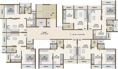 Project Image of 185.0 - 660.0 Sq.ft 1 RK Apartment for buy in Ashiana Pratik Hills