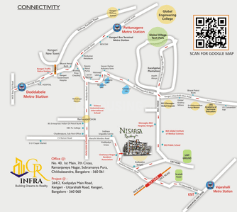 Project Image of 1165.0 - 1600.0 Sq.ft 2 BHK Apartment for buy in G R Nisarga Residency